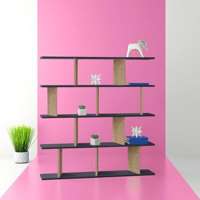 53.9x22 H Geometric Bookcase N919102