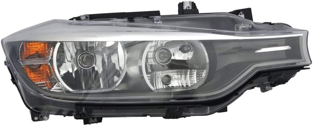 Headlight Assembly Passenger Side Halogen W2950