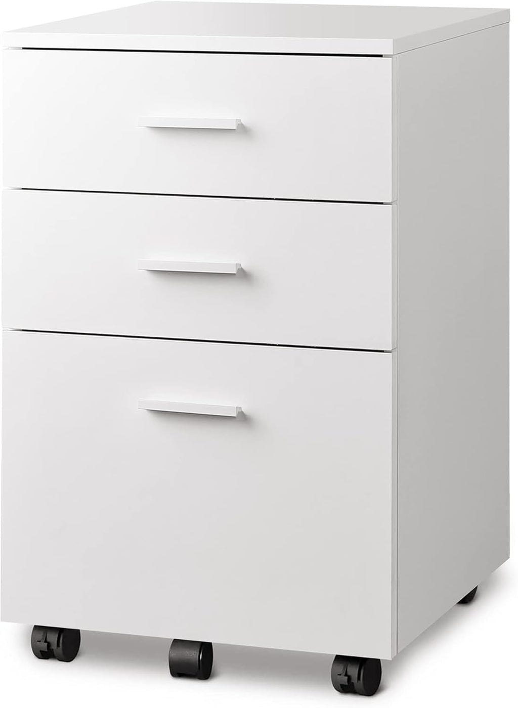 3 Drawer Wood Mobile File Cabinet W909128
