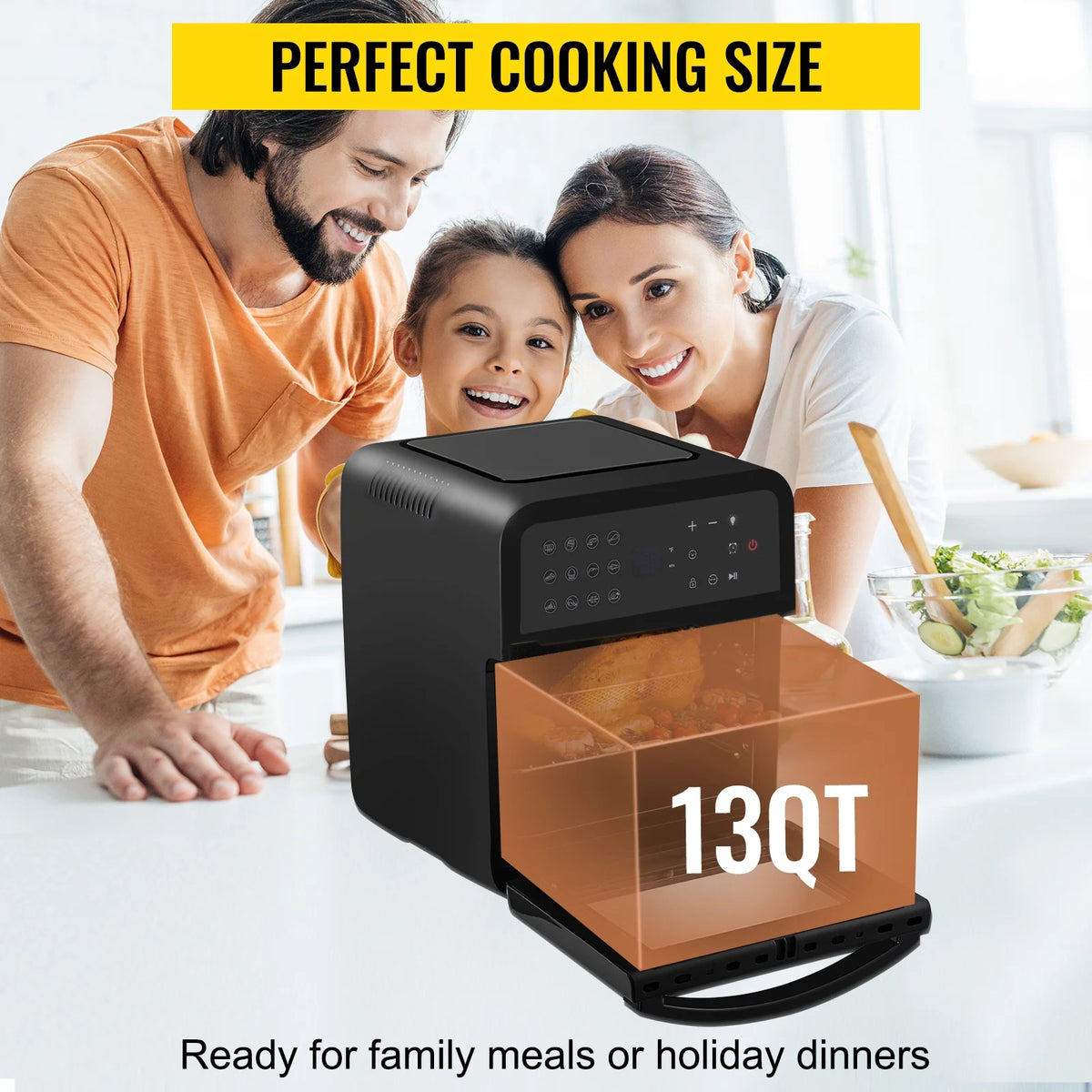 13QT 1700W Convection Toaster Pizza Oven H303034