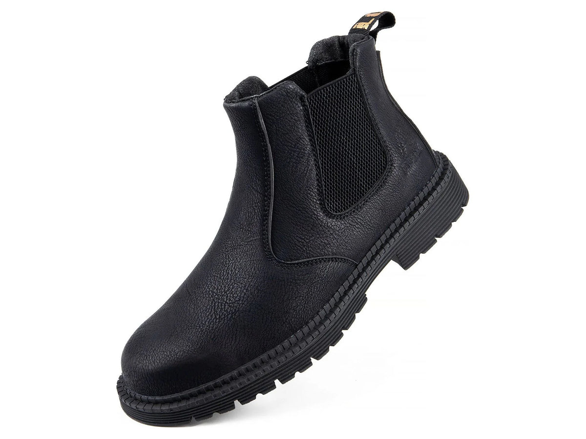 Steel Toe Leather Waterproof Work Boots K618