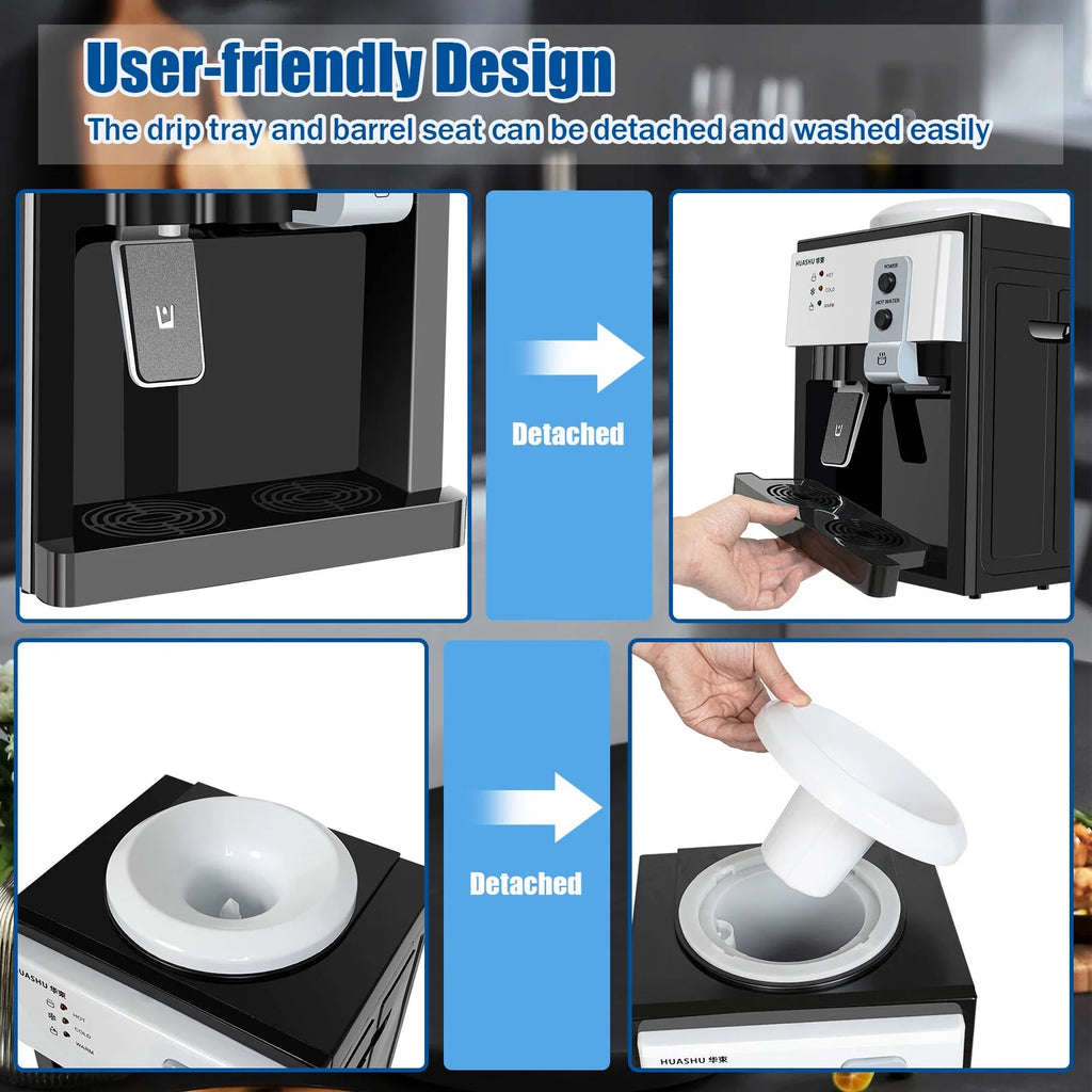 Electric Countertop Hot and Cold Water Dispenser Q157