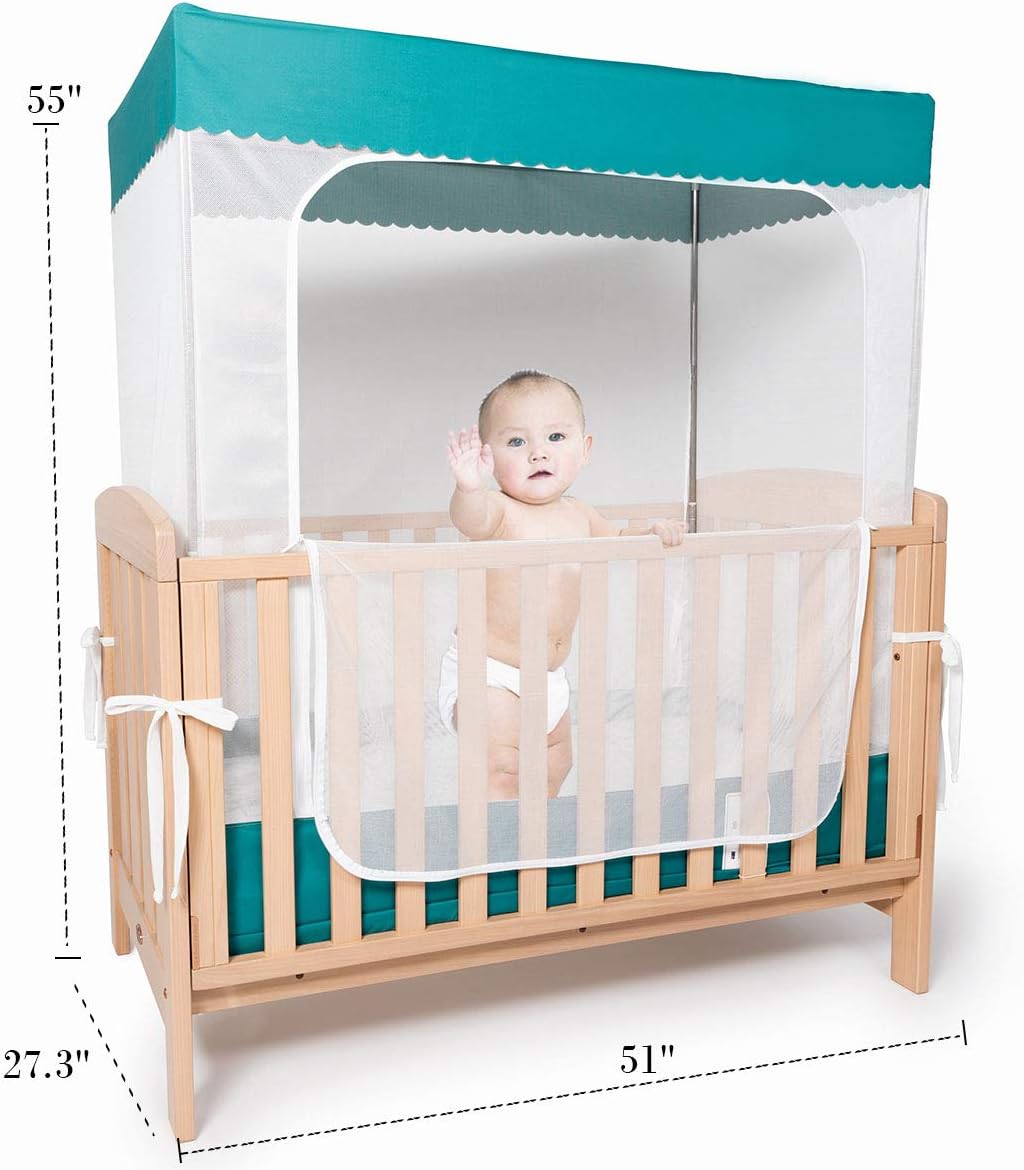 See Through Mesh Crib Safety Tent K5963