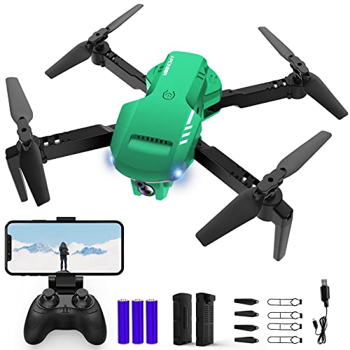 Drone with Camera 1080P HD, FPV Foldable Drone with Carrying Case, 2 Batteries, 90° Adjustable Lens L231