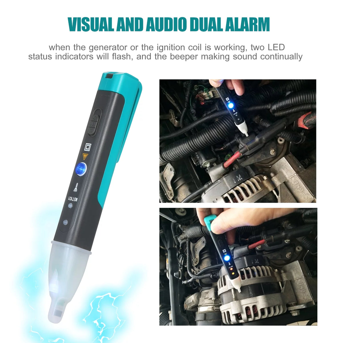 Automotive Non-dismantle Electronic Faults Detector Ignition Tester G2928