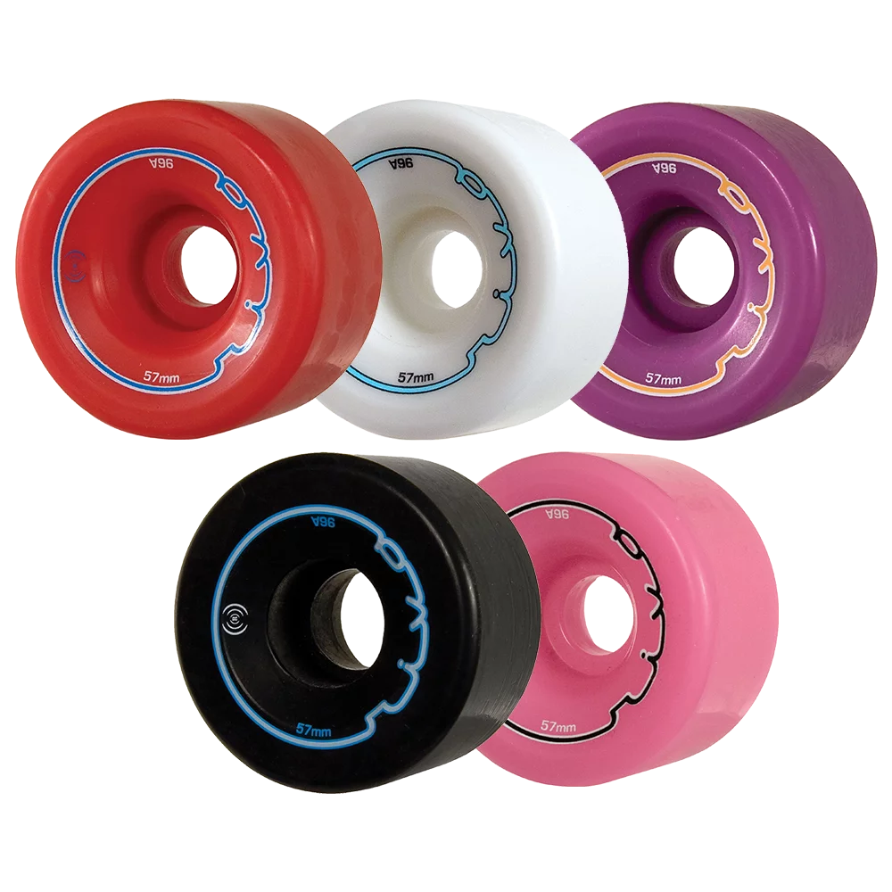 Set of 4 Artistic Skate Wheels B495