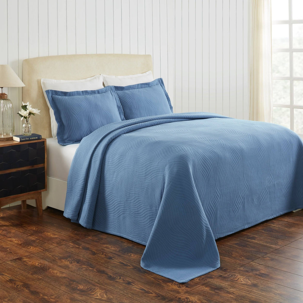 Cotton Jacquard Matelasse Bedspread Set O72781
