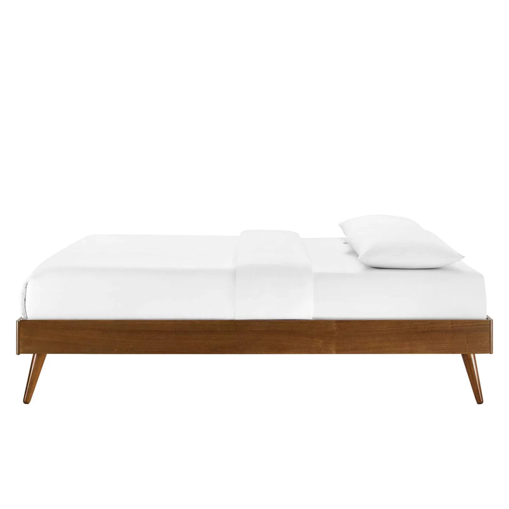 Twin Size Wood Platform Bed Frame O405068