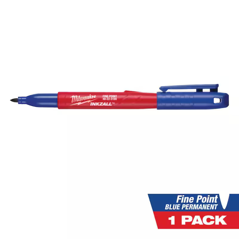 Blue Fine Point Permanent Marker R288