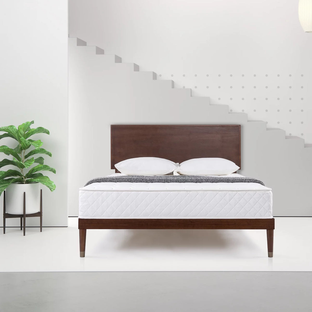 8" Quilted Hybrid Mattress of Comfort Foam and Pocket Spring, Full R631
