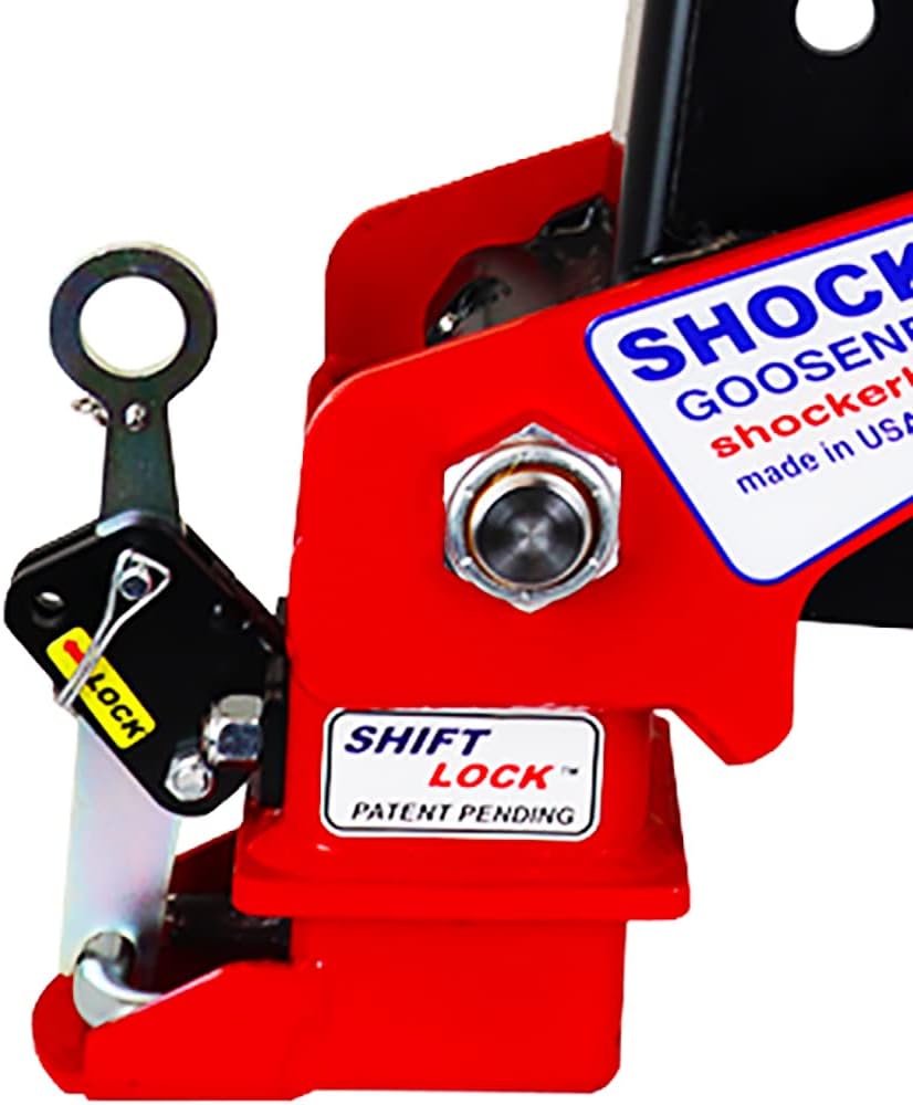 Round 4" Straight Pin 30K SL Gooseneck Air Hitch & Coupler R852