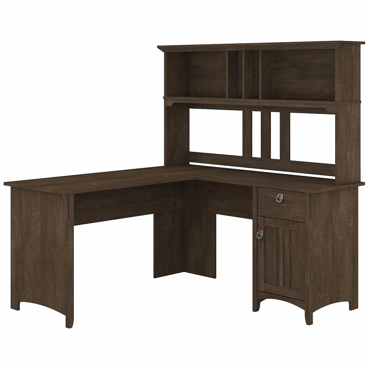 L Shaped Desk With Hutch N8860