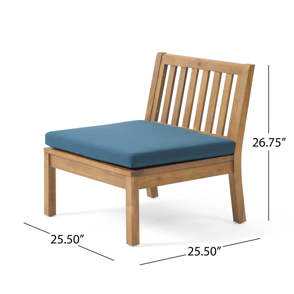 Acacia Wood Chat Set with Coffee Table A928109