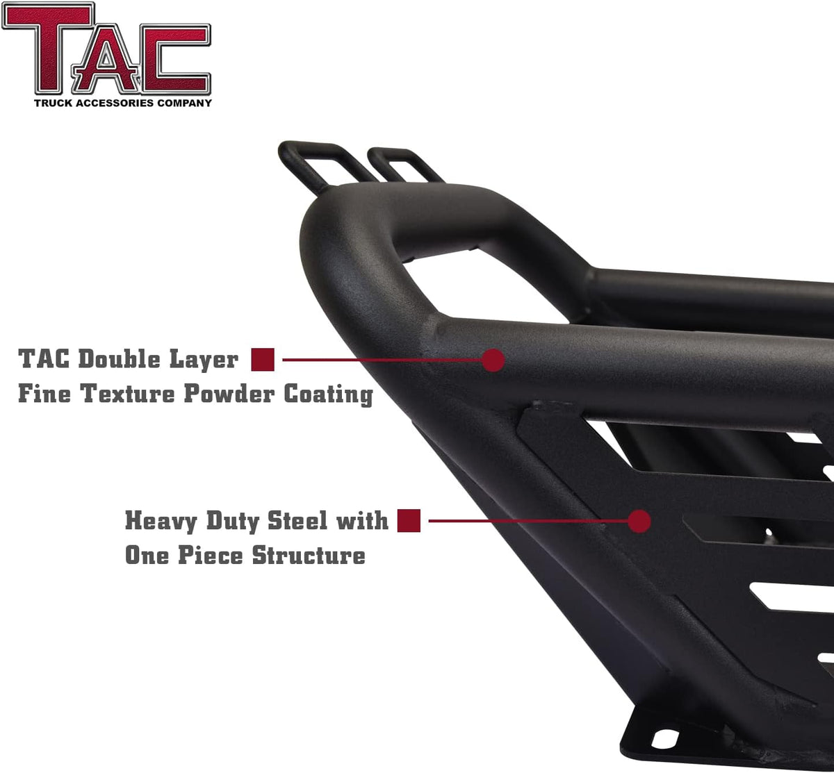 Fine Textured Black Universal Spare Tire Carrier for 40 inch Tire Y365130