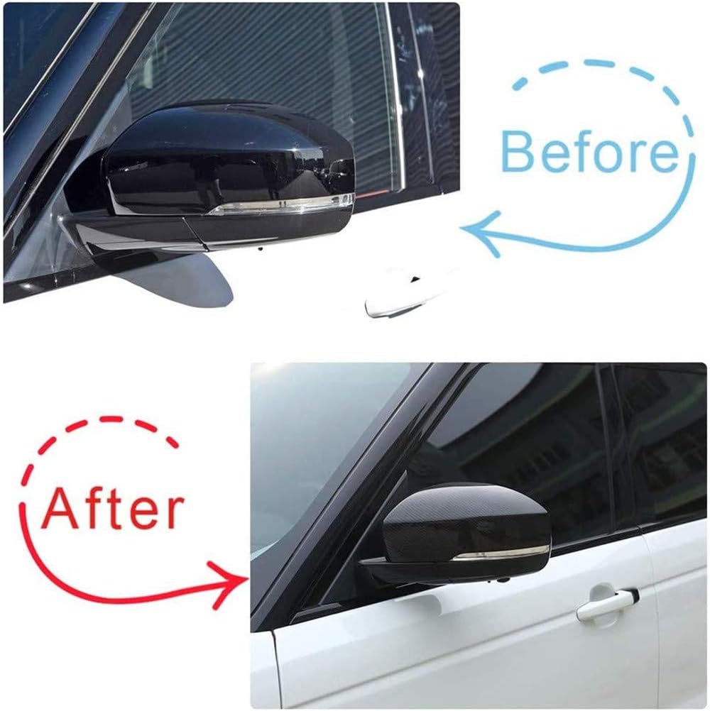 Outside Side Mirror Cap Cover Sticker-ons H2490