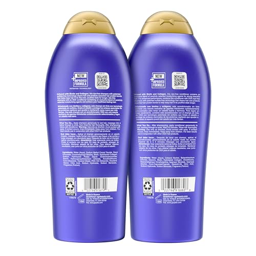 25.4 FL OZ 2 Pack Purple Shampoo and Conditioner Set I15410