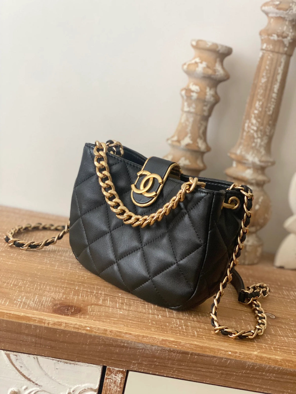 Small Hobo Bag Black G94477