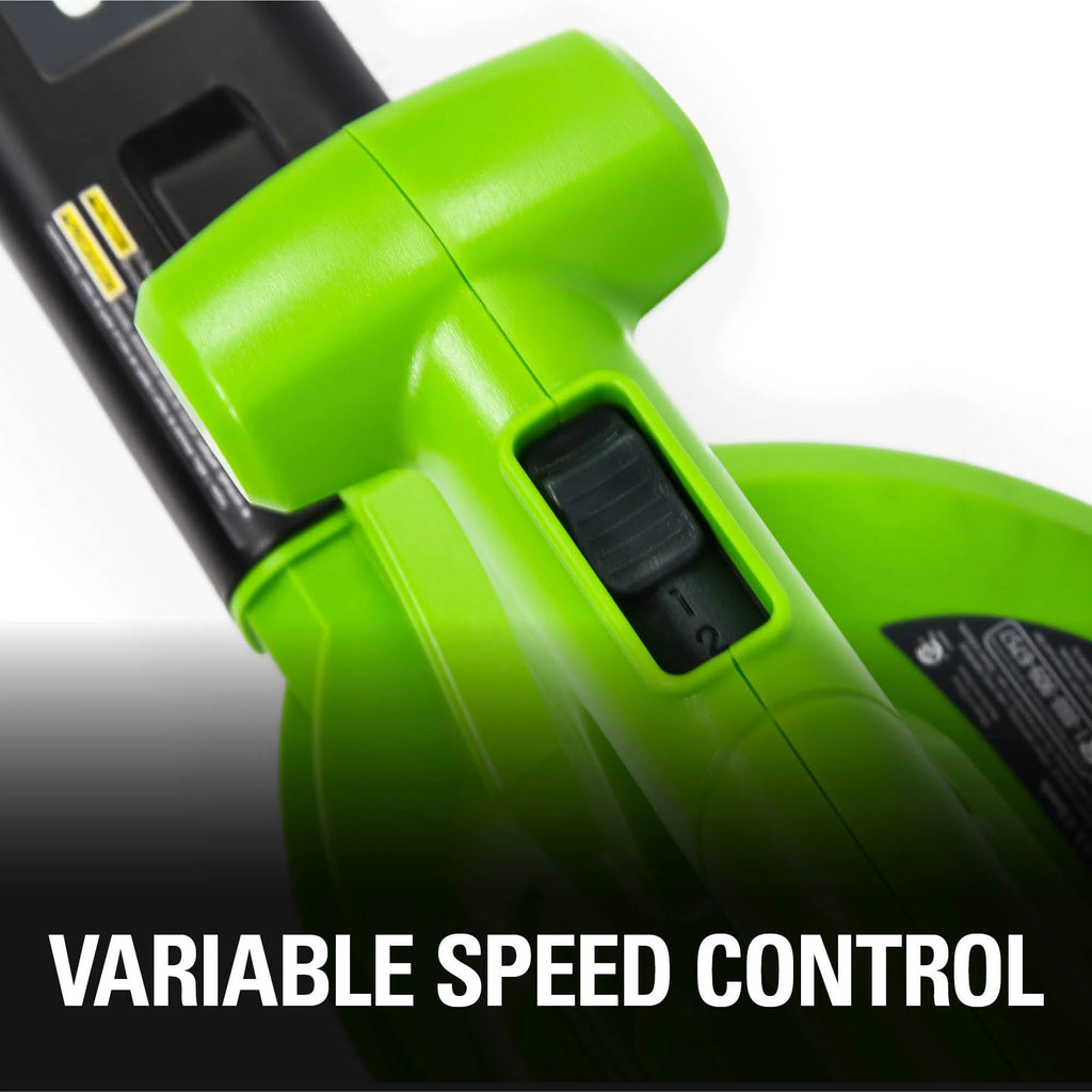 12 Amp 375 CFM Corded Electric Leaf Blower/Mulcher/Vacuum G7802