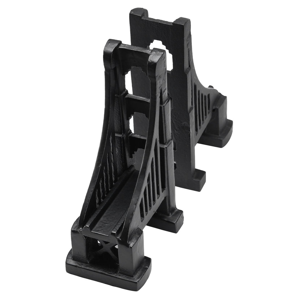 Cast Iron Bridge Bookends M1162