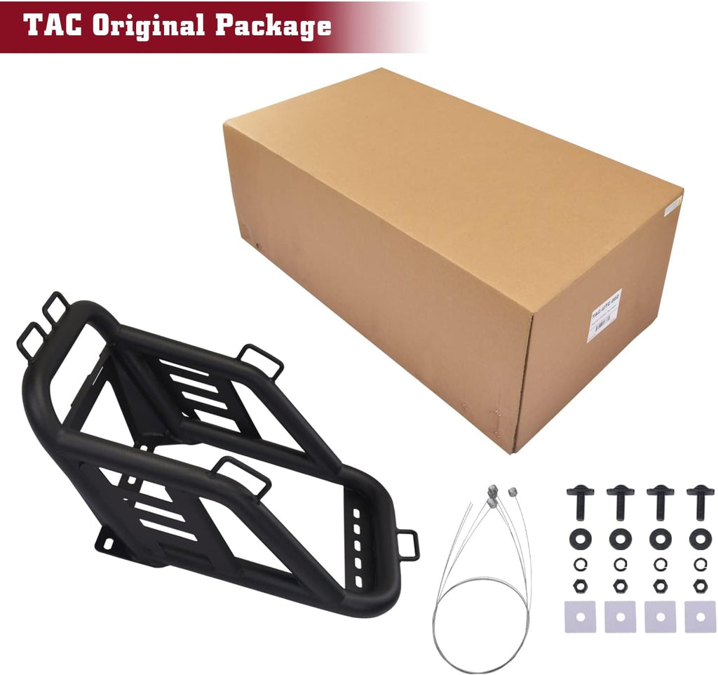 Fine Textured Black Universal Spare Tire Carrier for 40 inch Tire Y365130