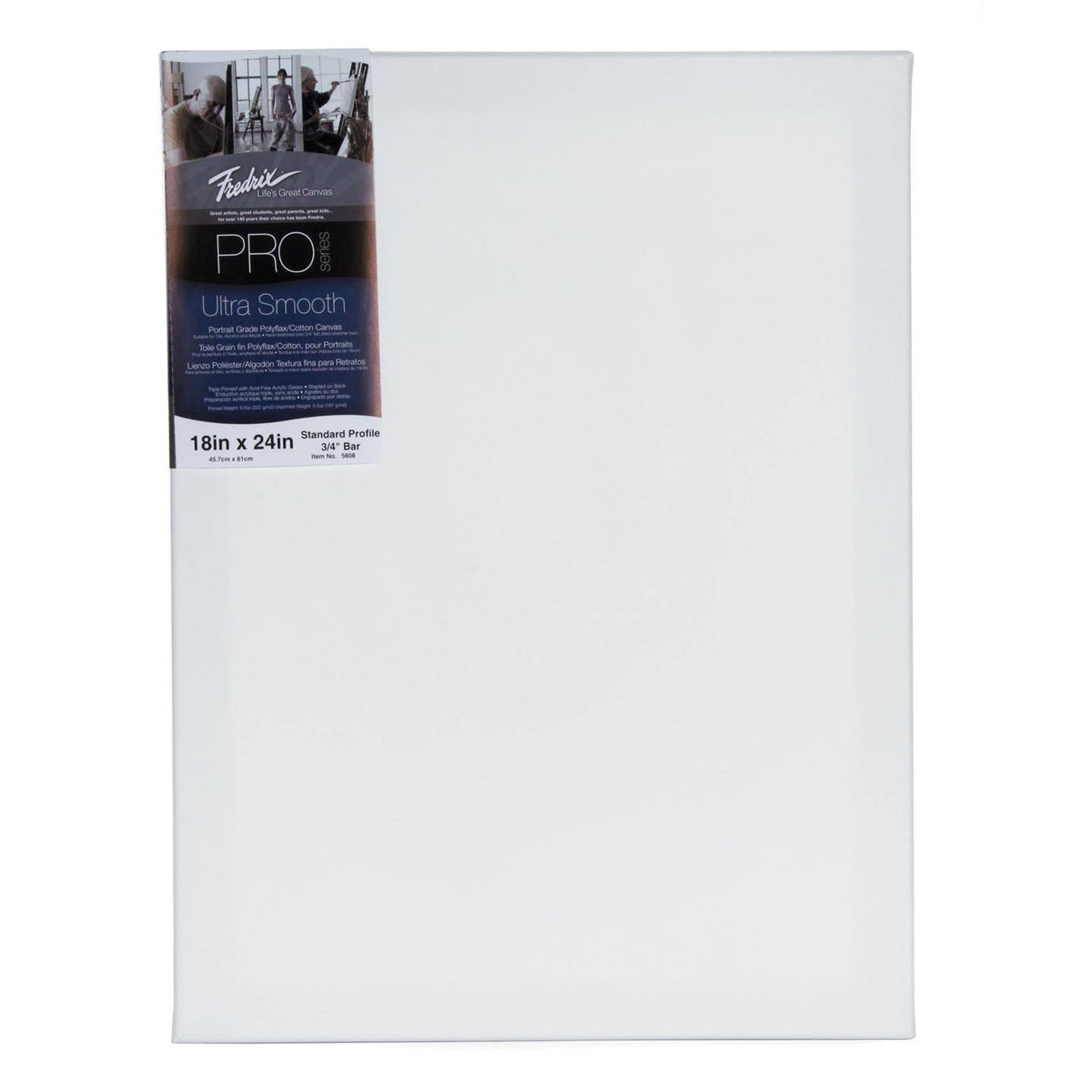 Pre-Stretched Artist Canvas 18 In. X 24 In. W366