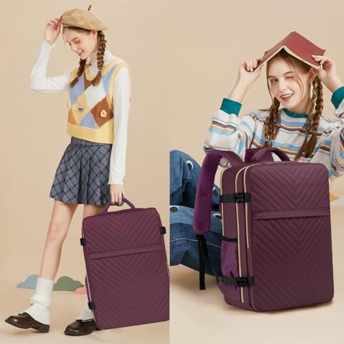 Light Blue Waterproof Travel Backpack X1007