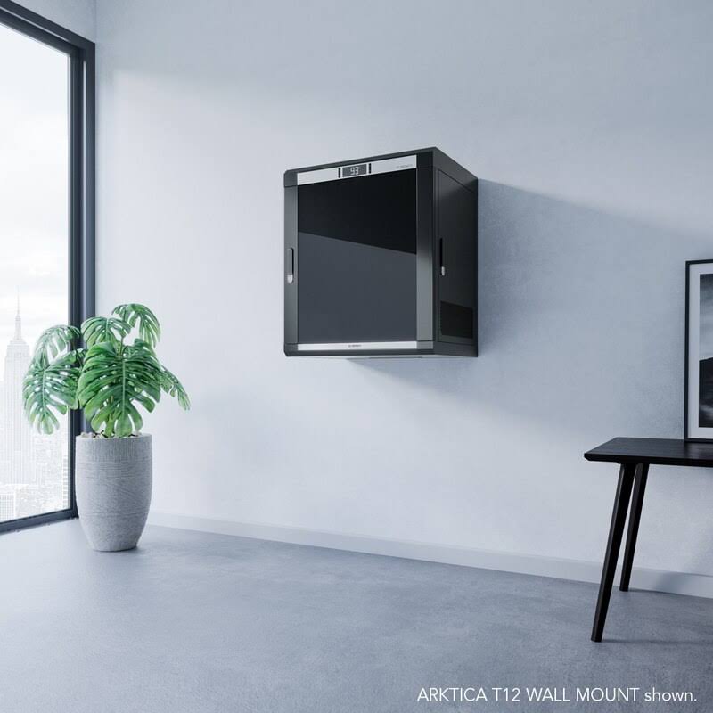 Wall Mount Equipment Rack Cabinet with Smart Controller 12U X6899