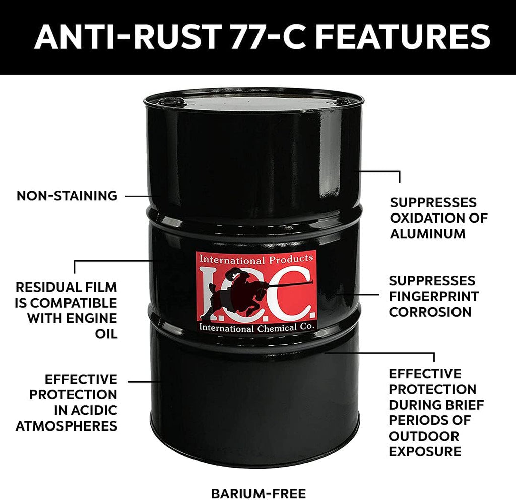 Anti-Rust 77-C Barium-Free Evaporative Solvent Rust and Corrosion Preventative, 5 Gallons Z8076