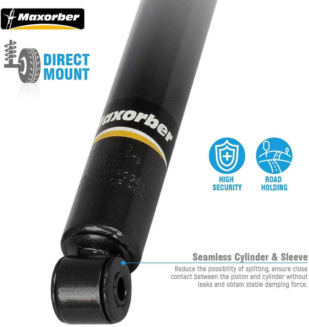 Rear Set Shocks Struts Absorber Pack of 2 E38726