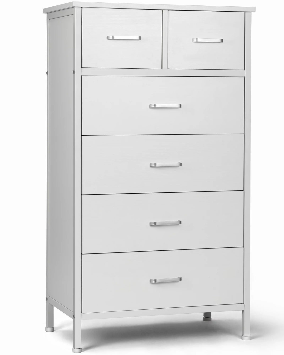 White 6 Drawer Wood Dresser E223525
