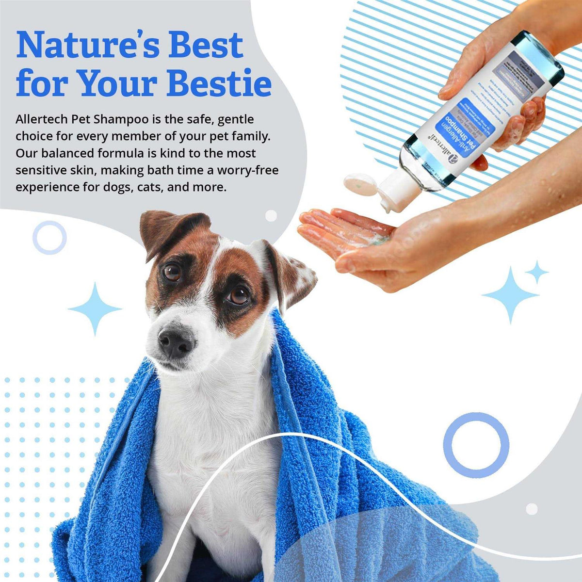 Anti-Allergen Pet Shampoo 16-oz Bottle H939