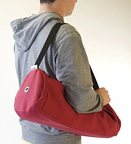 Organic Hemp Yoga Mat Bag Blueberry O957