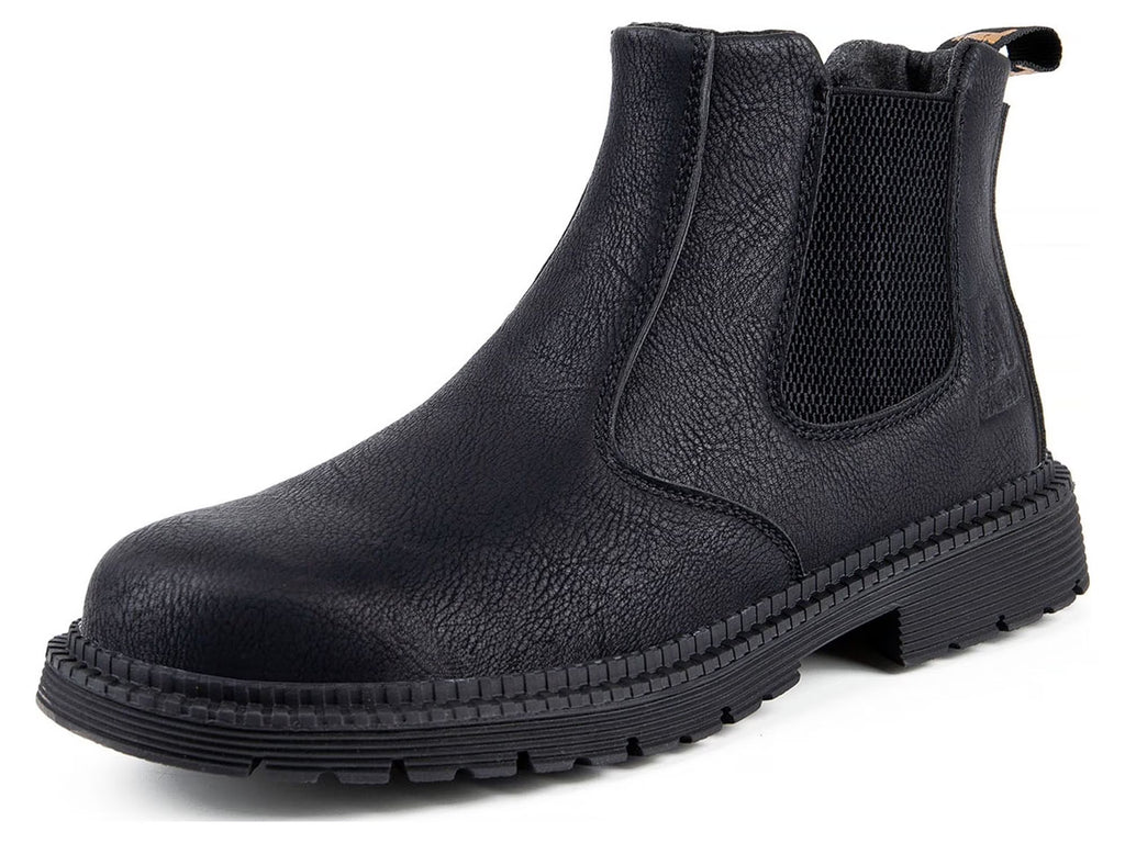 Steel Toe Leather Waterproof Work Boots K618