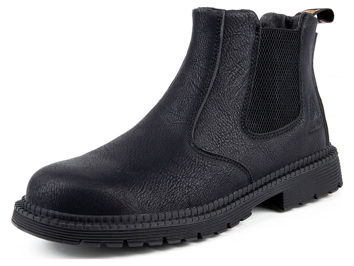 Steel Toe Leather Waterproof Work Boots K618