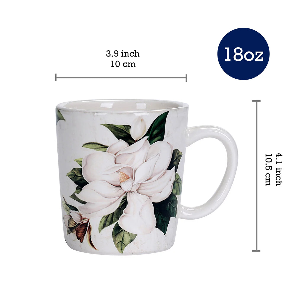 Ceramic Mugs Set of 4 E903220