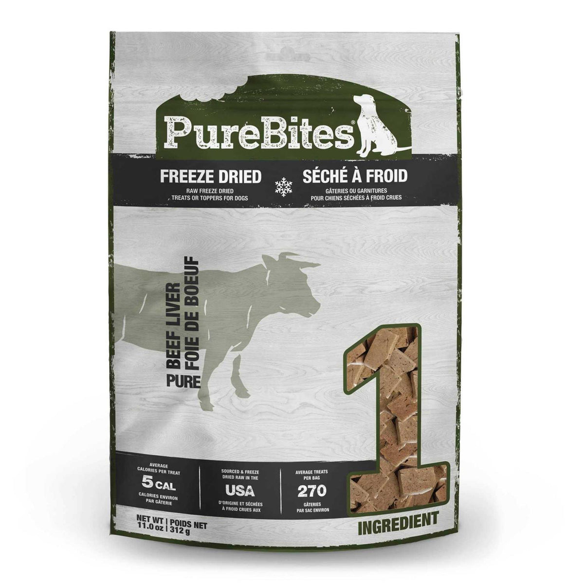 Freeze Dried Beef Liver Dog Treats L26142