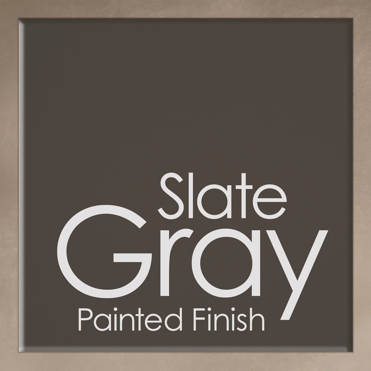 Slate Gray 5 Tier Leaning Bookshelf S285291