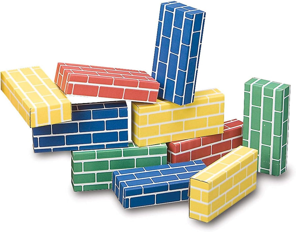 Kids Cardboard Bricks, Set of 24 Y978163