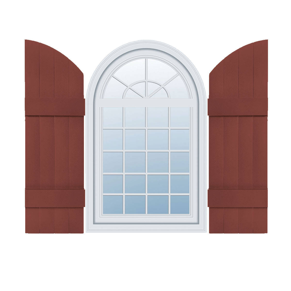 14x22W x 45x22H Vinyl Shutters U86705