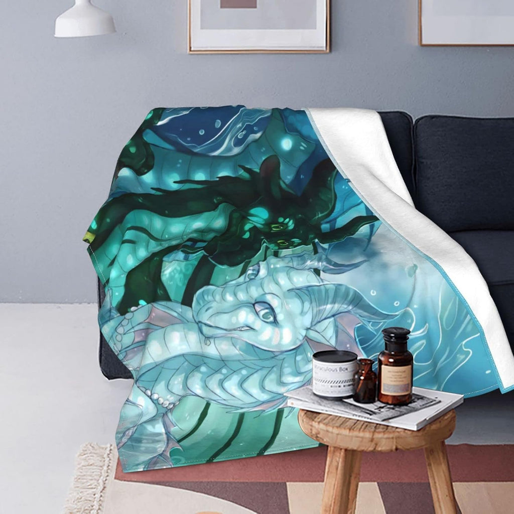 Queen Size Flannel Fleece Throw Blanket V782