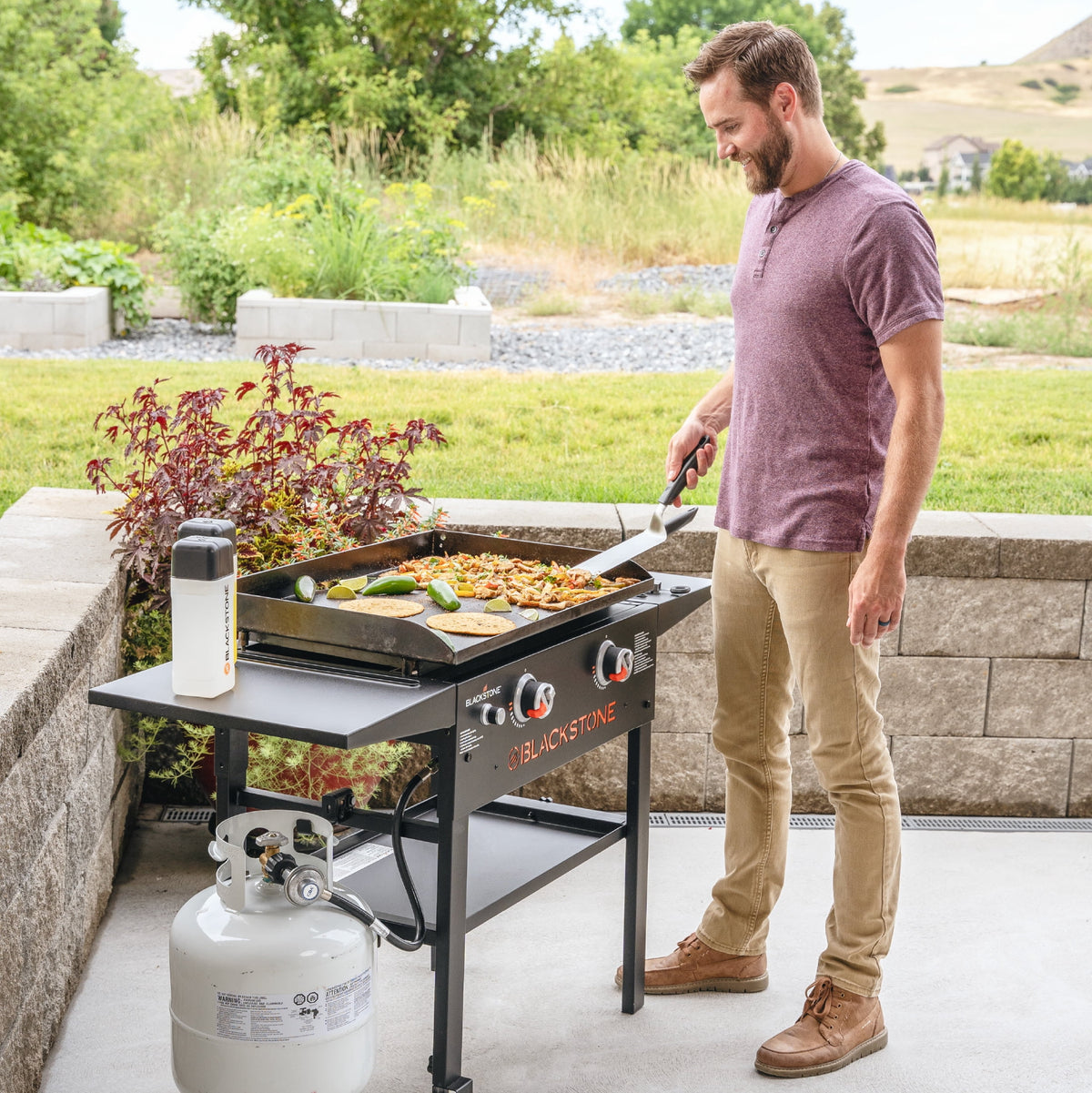 28" 2-Burner Griddle Cooking Station O2893