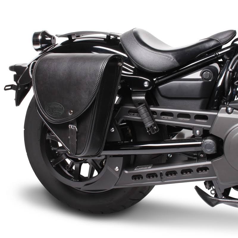 Black Motorbike Saddlebag Side Bag Y27667