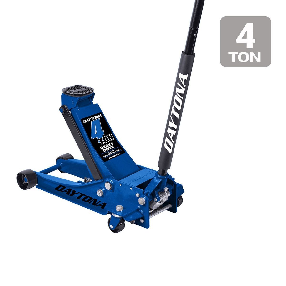 4 Ton Floor Jack with Rapid Pump, Blue B228746