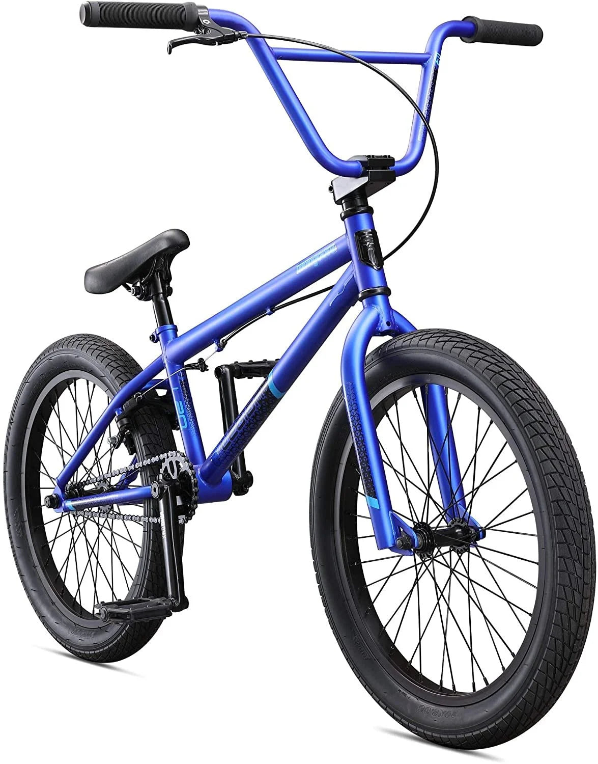 20-Inch Steel Frame Black BMX Bike F891386