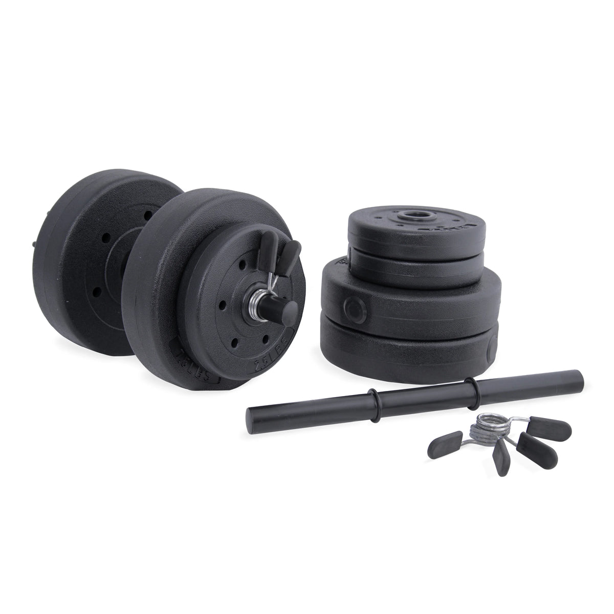 40-Pound Vinyl Dumbbell Set W58604