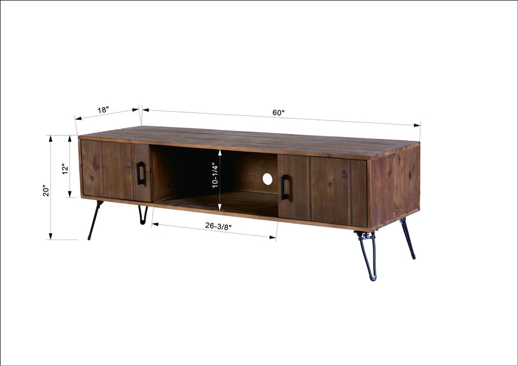 Reclaimed Wood TV Stand G23871