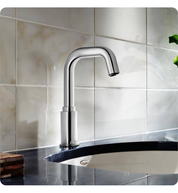 Polished Chrome Deck-Mount Sensor-Operated Faucet E9306