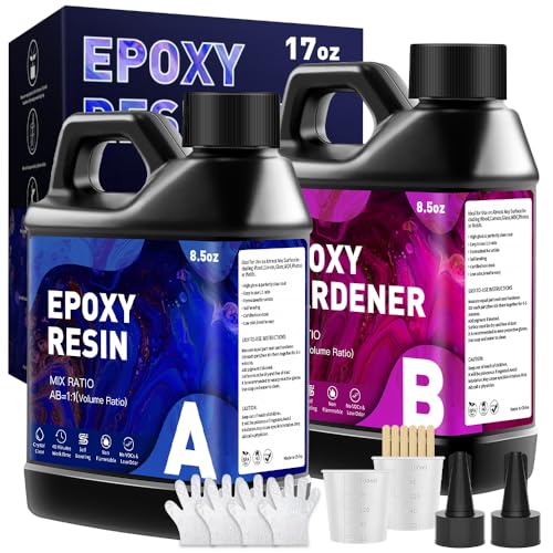 17OZ Crystal Clear Epoxy Resin Kit G37817