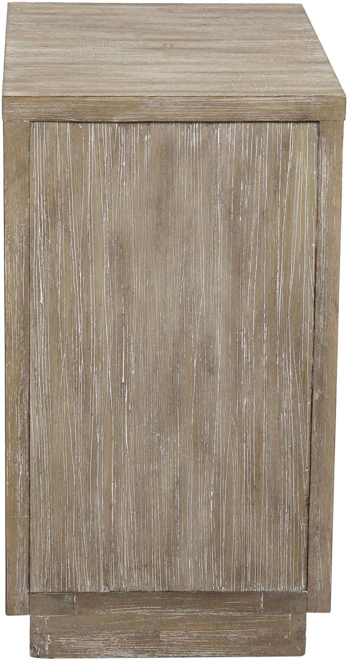 Acacia Wood Three Drawer Side Table T60841
