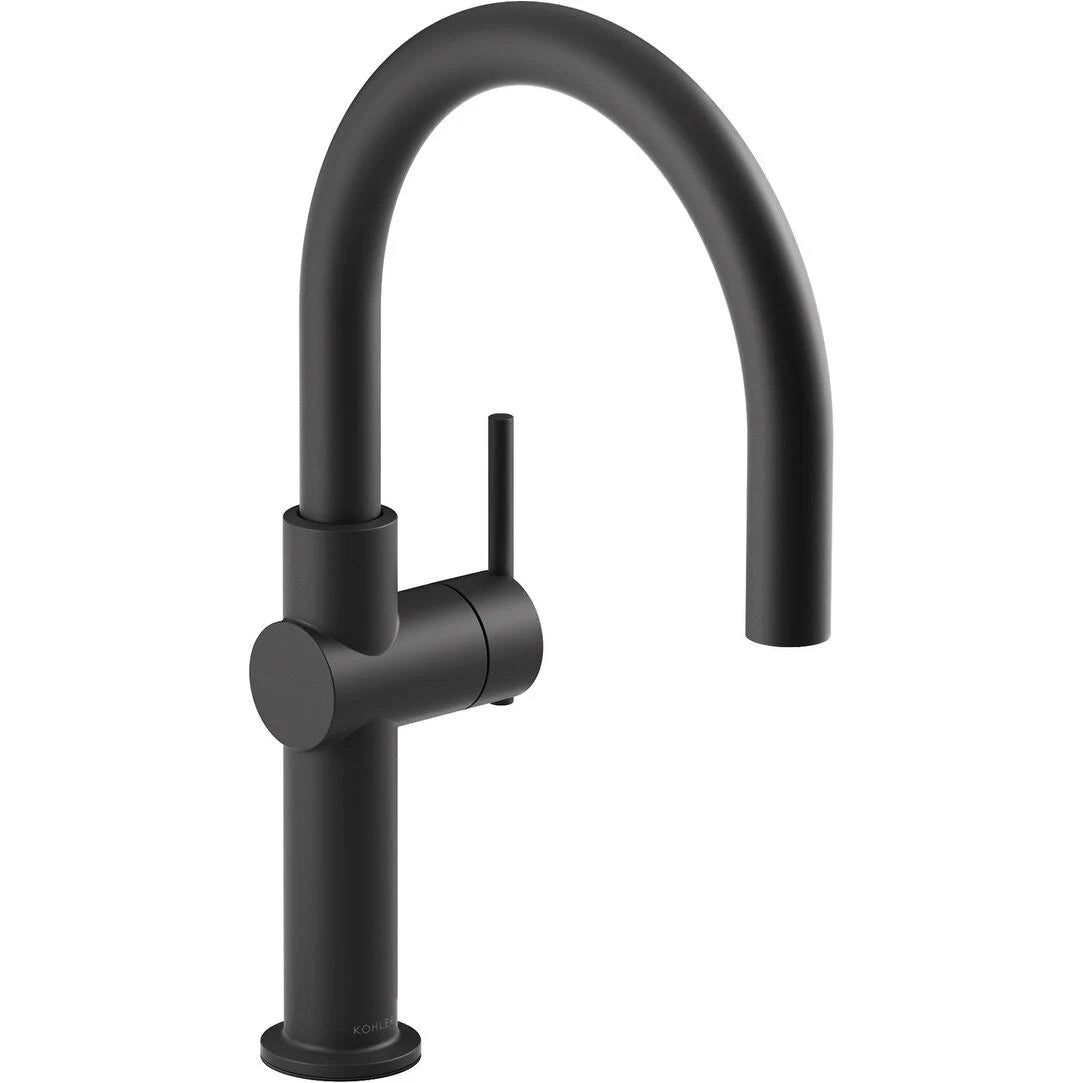 Matte Black Single-Handle Bar Sink Faucet E47535